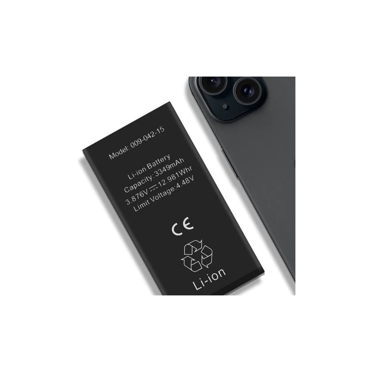 Bateria Para Iphone 15 Capacidad 3349 Mah Reemplazo 3