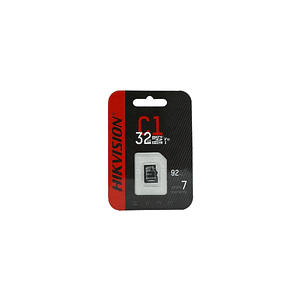 Tarjeta Memoria Micro Sd 32gb Hikvision Clase 10 Alta Velocidad