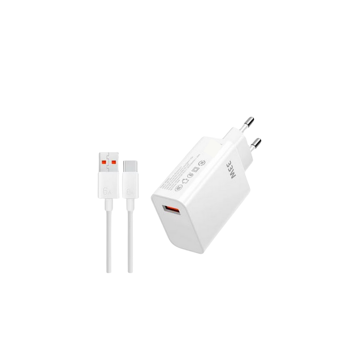 Cargador Mi Turbo Charger Xiaomi 12 Lite + Cable C 2