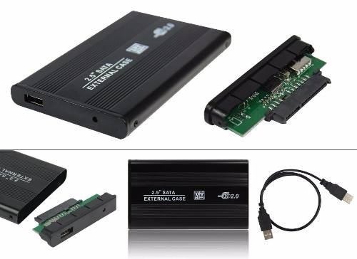 Case Cofre Para Disco Duro Sata 2.5 Usb 2.0 4