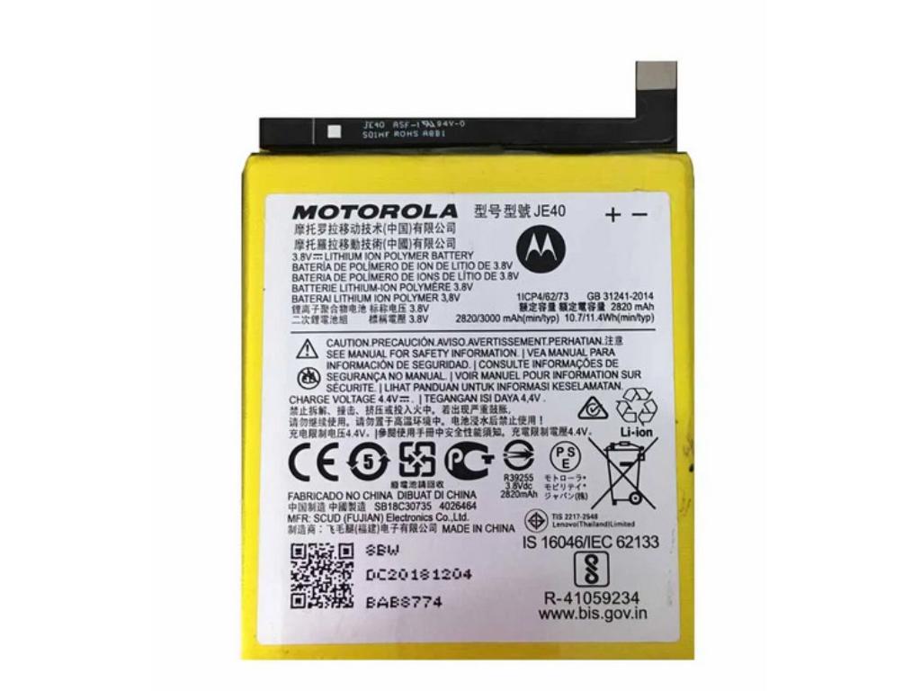 Bateria Motorola Moto One JE40 3000 Mah 1