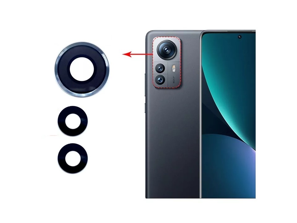 Mica Lente Cámara Trasera Xiaomi 12 Pro 1