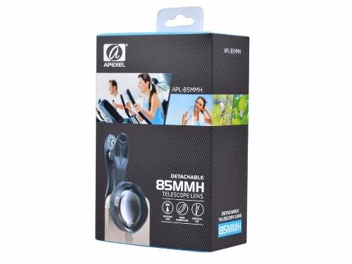 Lente Optico Zoom X3 85mm Apexel Para Celulares 1