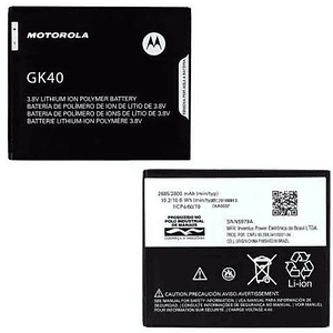 Bateria Motorola Moto G4 Play G5 Vibe K5 Ventas Electronicas