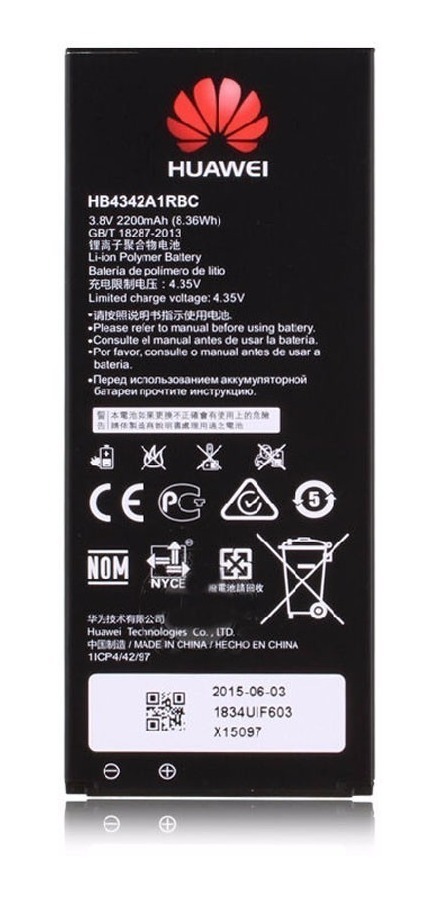Batería Huawei Y5 Il I Y5 2 I Y6 Hb4342a1rbc I 2200 Mah 1