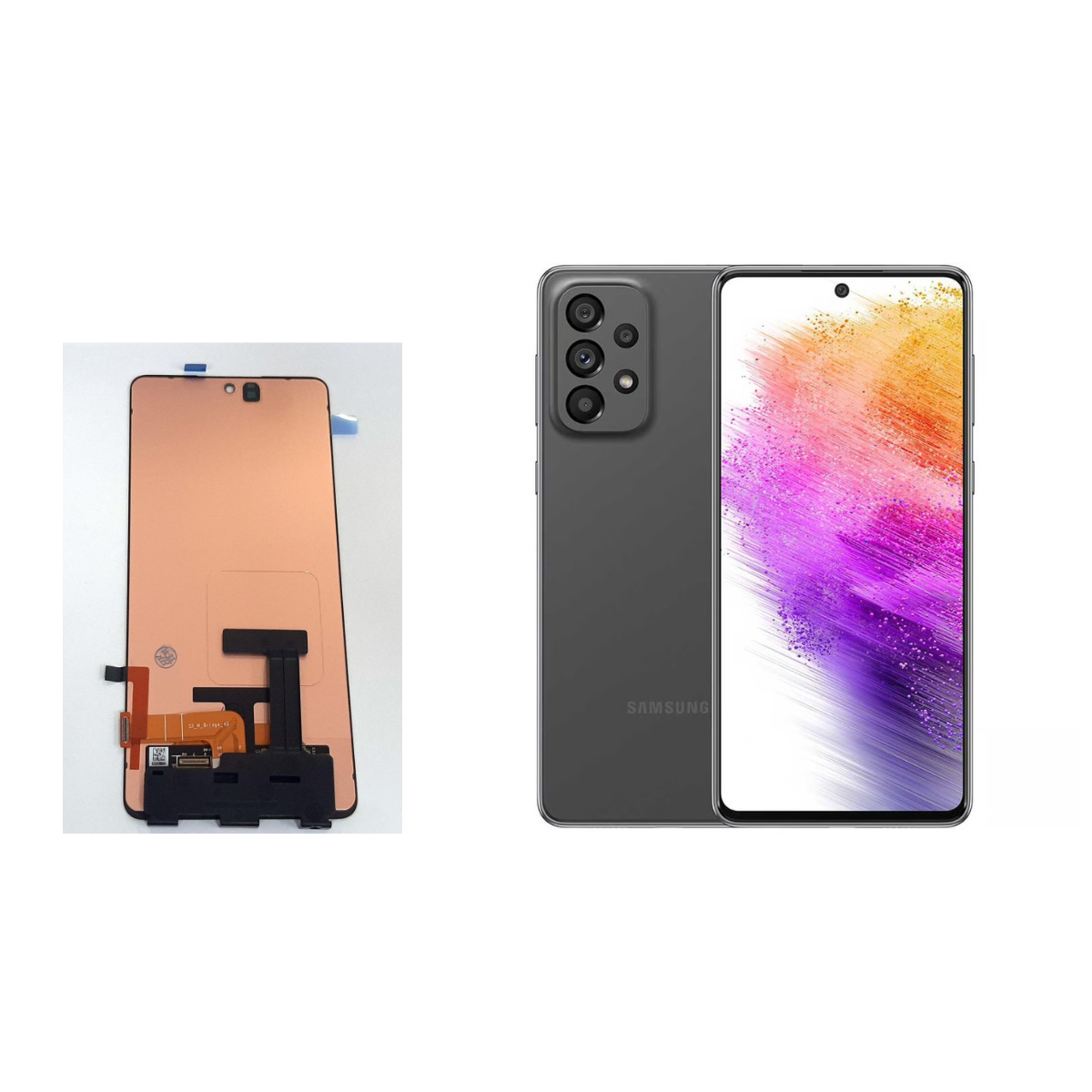 Pantalla Original Samsung Galaxy A73 5G LCD + Táctil Instalada 4