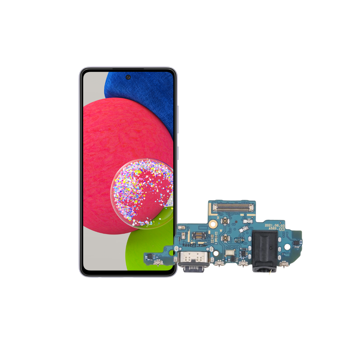 Flex Carga - Usb Samsung Galaxy A52S 4G - A52S 5G 1