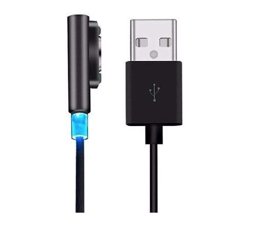 Cable Cargador Magnetico Led Sony Xperia Z1, Z2, Z3, Compact 2