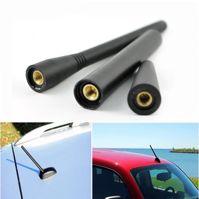 Mini Antena  Deportiva Para Auto I Universal Adaptable 3