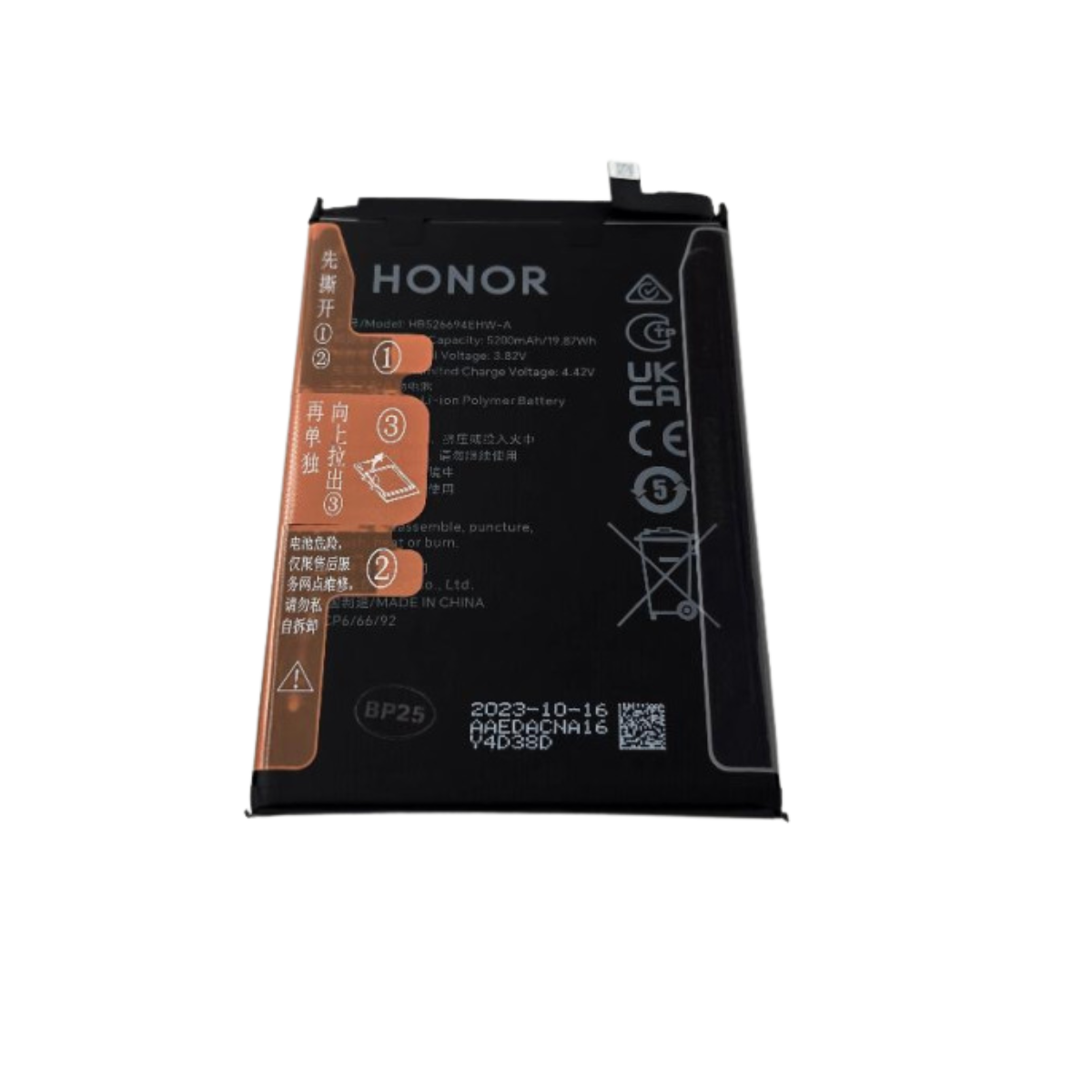 Bateria Original Honor X9A - X40- Magic 5 Lite 5100 Mah 5