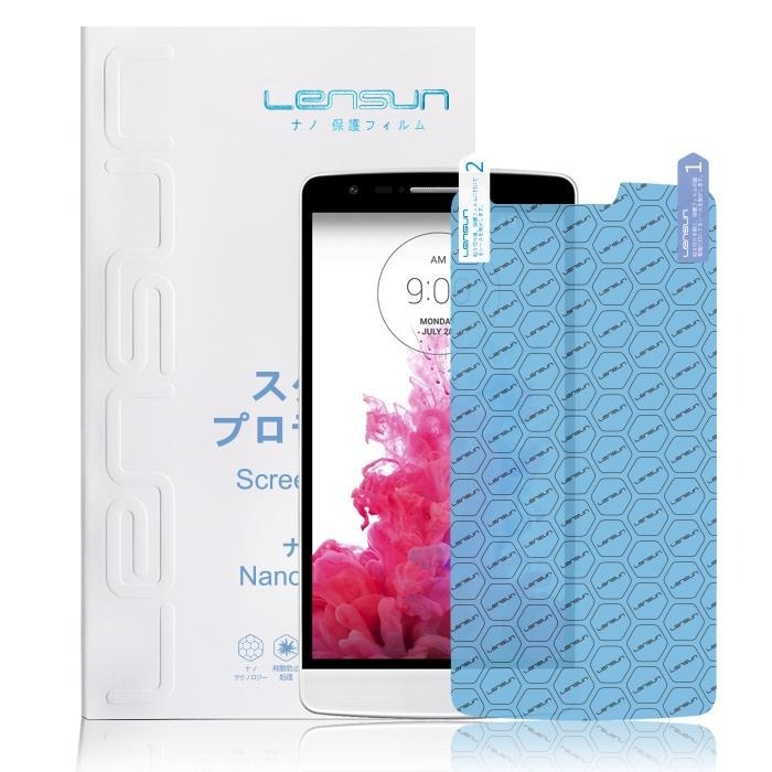 Lamina Nanotech Lensun Lg G6 Full Cover Delantera Instalada 1