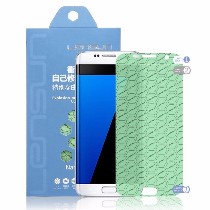 Lamina Nanotech Lensun Samsung Galaxy S7 I Frontal Instalada 1