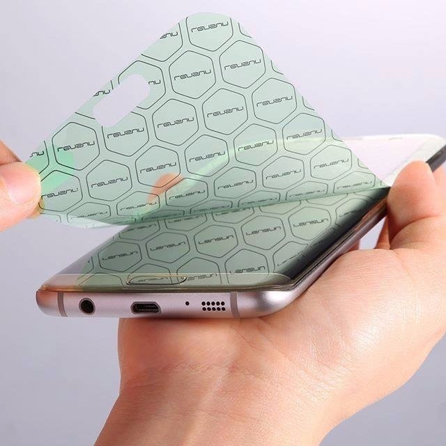 Lamina Nanotech Lensun Samsung Galaxy S7 I Frontal Instalada 3