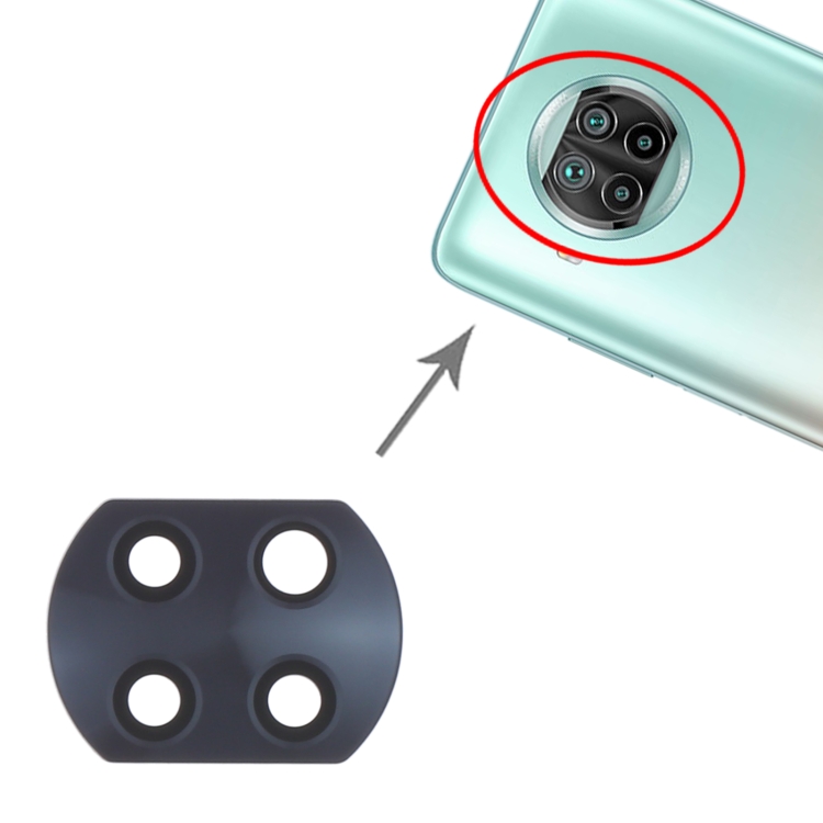 Mica Lente Cámara Trasera Xiaomi MI 10T Lite 5G 1