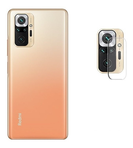 Mica Protectora Lente Cámara Trasera Xiaomi Redmi Note 10 Pro 3
