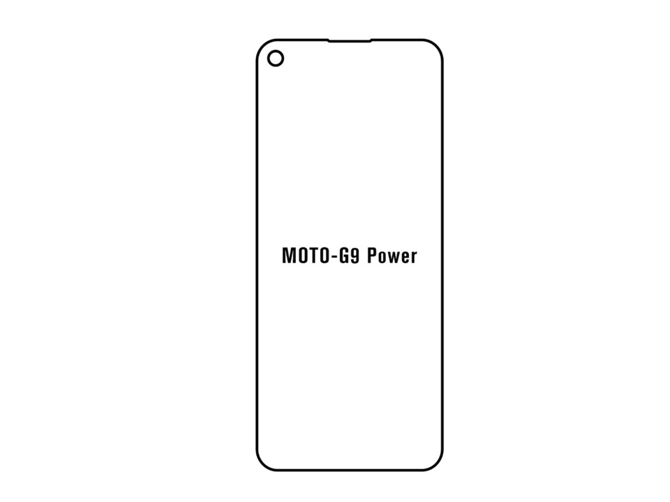 Lamina Hidrogel Moto G9 Power Nanotec Fácil Instalación - FRONTAL 1