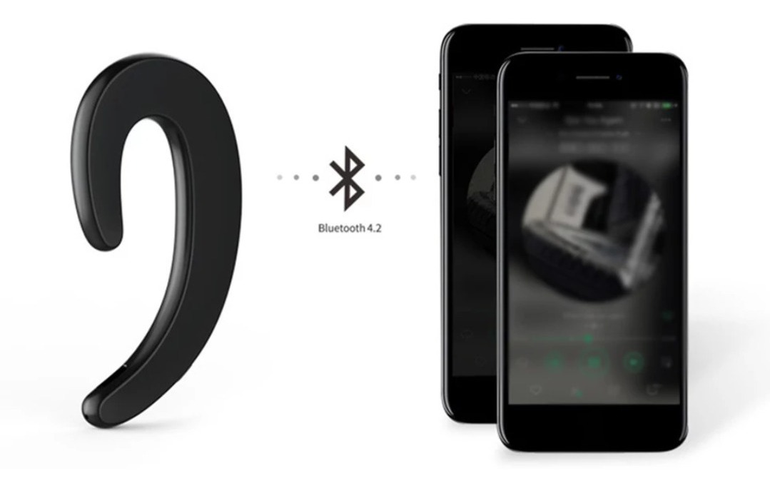 Manos Libres Bluetooth On Ear Ergonomicos - Negro 1