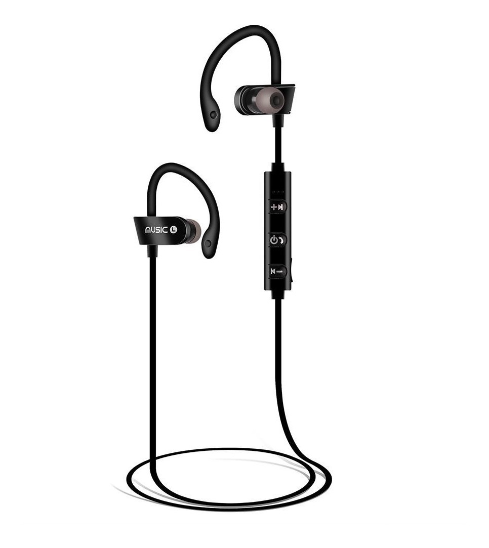 Manos Libres Bluetooh Deportivo I Tr558 I Alta Calidad - Negro 1