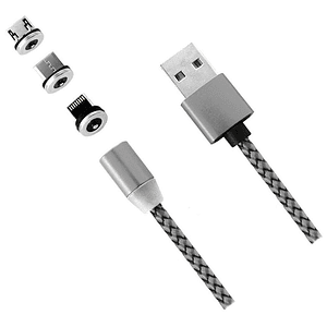 Cable Magnetico 3 En 1 I Celulares I Micro Usb I Tipo C 360º