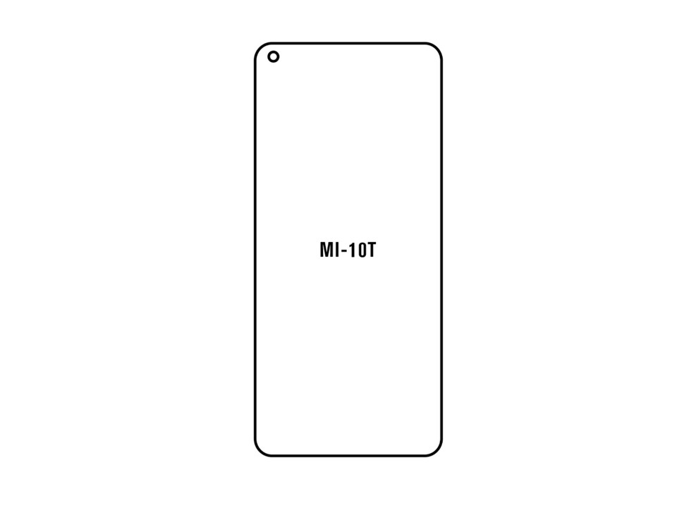 Lamina Hidrogel Xiaomi MI 10T Nanotec Fácil Instalación - FRONTAL 1