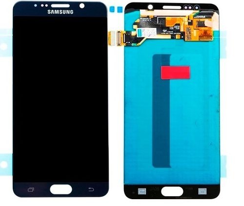 Pantalla Samsung Note 5 N920 Lcd +tactil Navy Blue Instalada 1