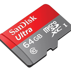 Tarjeta Memoria Sandisk Micro Sd 64gb I Clase 10 I Real