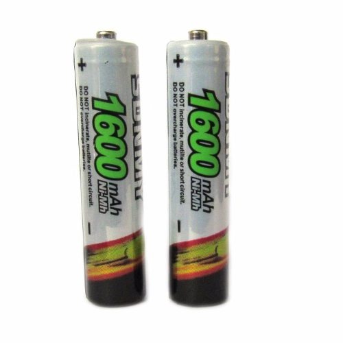 Set 2 Pilas Batería Recargable 1600 Mah Tipo Aaa I Triple A 1