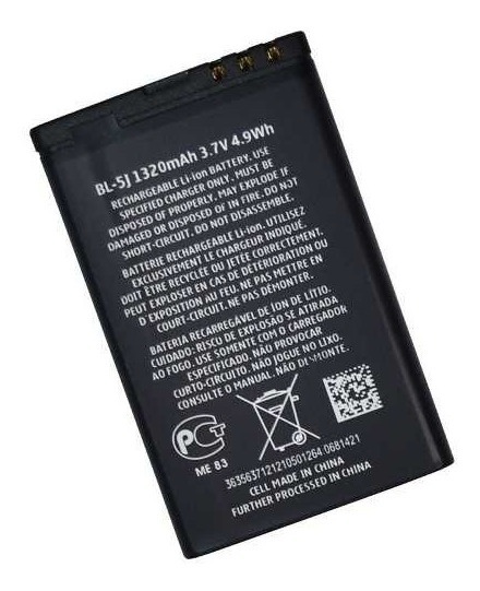 Bateria Nokia  Bl-5j Lumia 520 5230 N900 X6 C3 Garantia 3