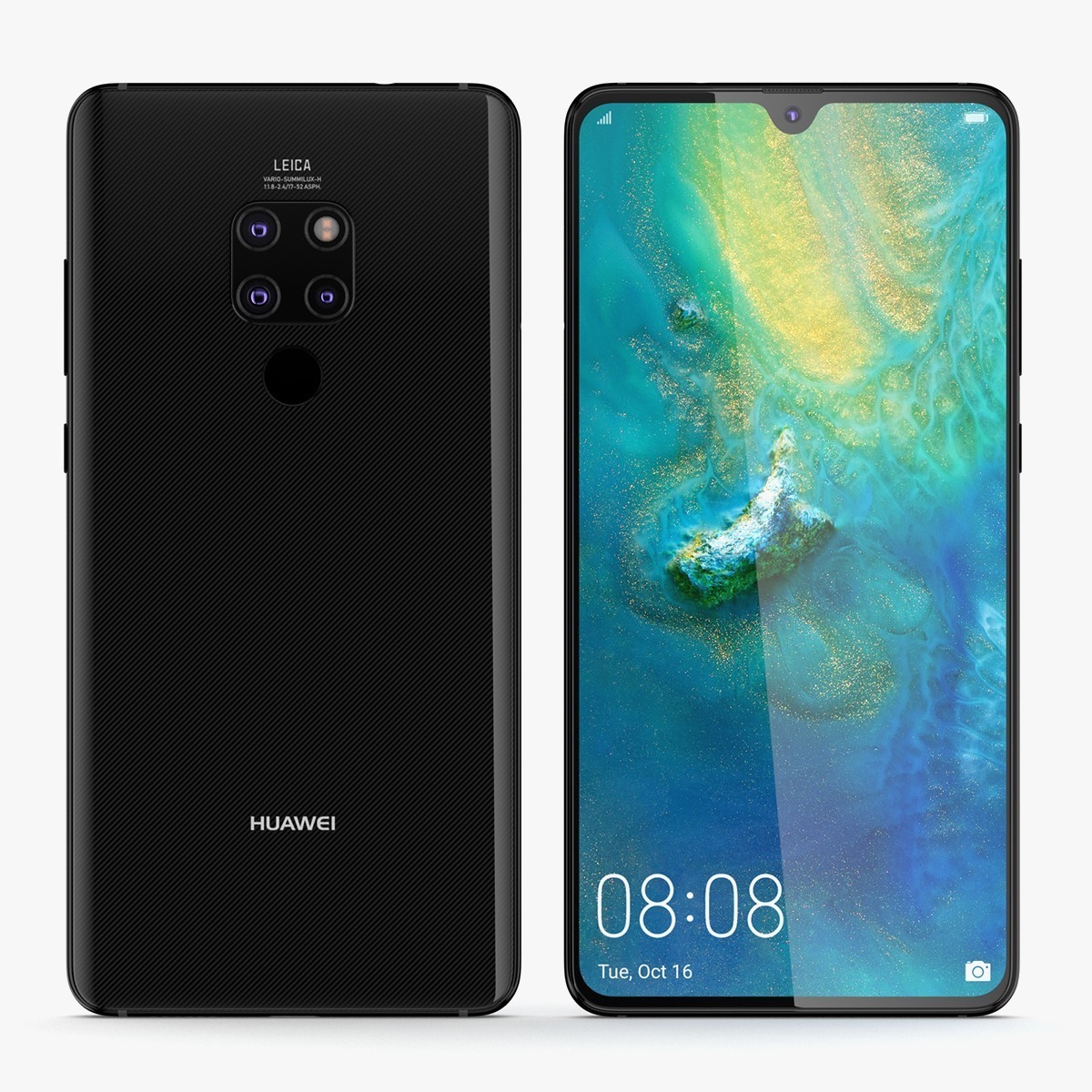 Tapa Trasera Vidrio Huawei Mate 20 Lite Repuesto 3