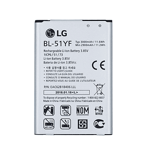 Bateria Lg G4 - G4 Stylus - Modelo Bl-51yf 3000 Mah