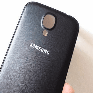 Tapa Trasera Samsung Galaxy S4 Mini I Cuero I Negra Blanca