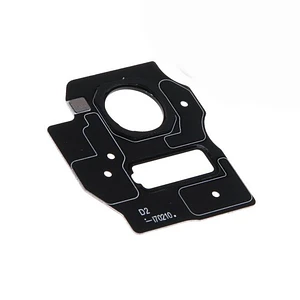 Mica Cámara Trasera + Bisel Samsung S8 Plus G955 Negra