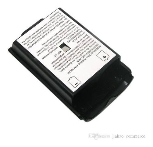 Pack 2 Cubierta Tapa Porta Pila Control Xbox 360 Negro 2