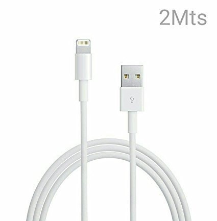 Cable Lightining Iphone 6-7-8 de 2 Metros Sellado 1