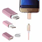Adaptador Magnético Micro Usb V8 Sony Samsung Lg Htc Huawei - Miniatura 2