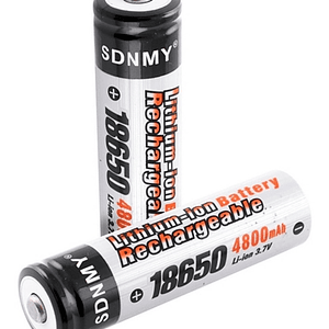 Pack Cargador + 2 Pilas 18650 3.7v Li-ion 4800mah Sdnmy