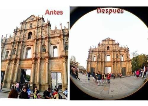 Lente 3 En 1 Macro +gran Angular +ojo De Pez Para Celulares 5