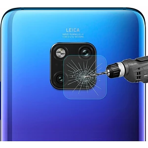 Lamina Vidrio Cámara Trasera Huawei Mate 20 I Instalada