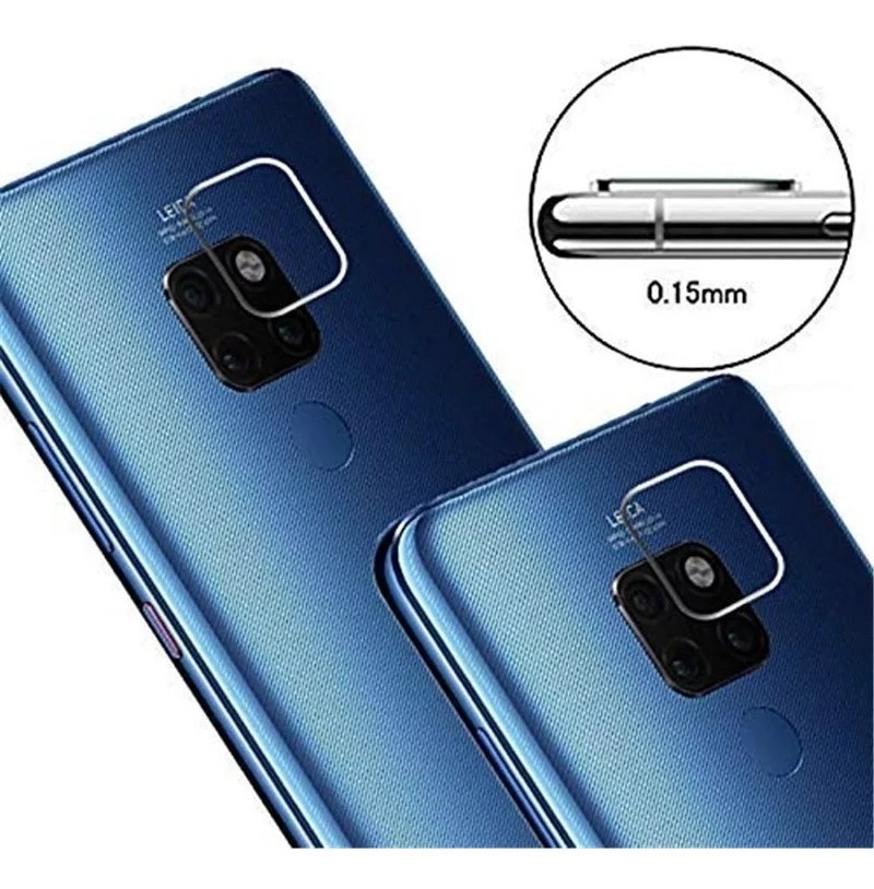 Lamina Vidrio Cámara Trasera Huawei Mate 20 I Instalada 2