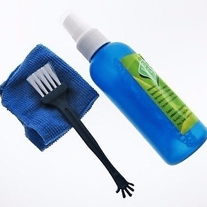 Kit Limpiador Líquido Pantalla Lcd Con Paño Y Escobilla