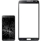Cristal Gorilla Glass Samsung Galaxy Note 2 N7100 Negro - Miniatura 1