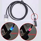 Cable Cargador Magnetico Led Sony Xperia Z1, Z2, Z3, Compact - Miniatura 3