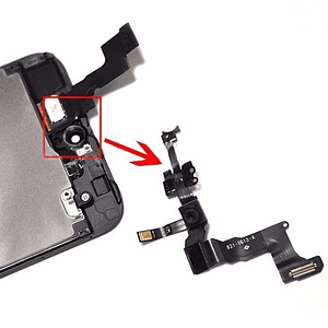 Flex Sensor Proximidad iPhone 5s I Cámara Frontal I Completa