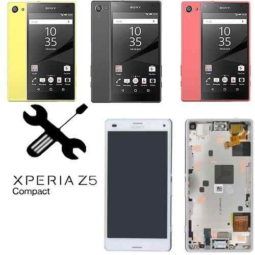 Pantalla Xperia Z5 Compact Lcd + Táctil + Adhesivos+ Herram 1