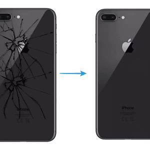 Tapa Trasera iPhone 8 I Negra I Blanca I Ventas Electronicas