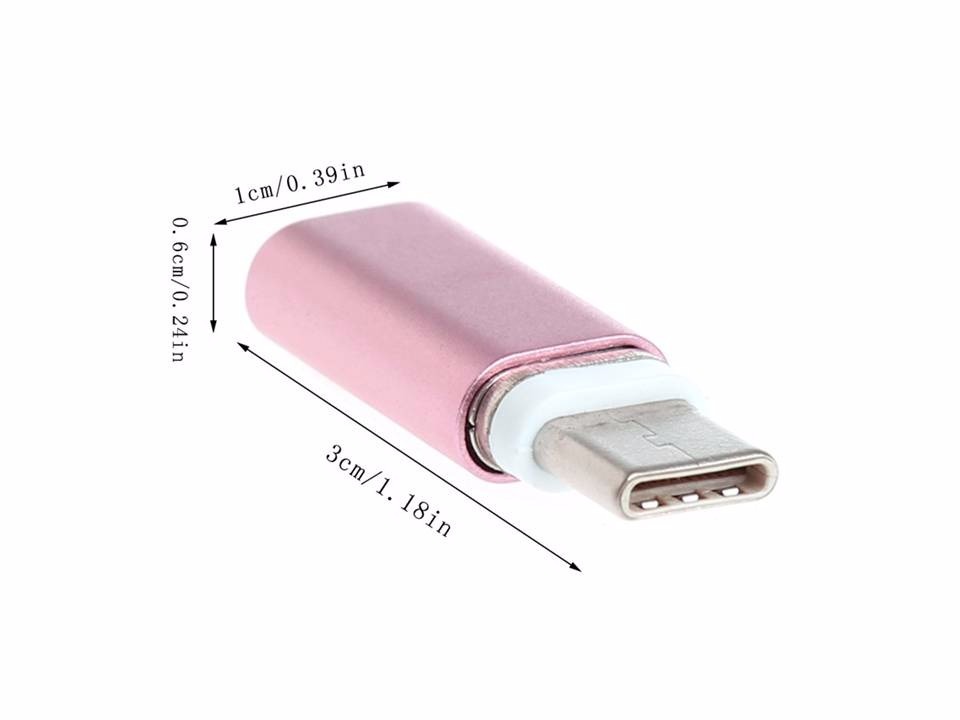 Adaptador Usb C Magnético Samsung Lg Htc Huawei 2