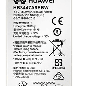 Bateria Huawei P8 I Modelo Hb3447a9ebw I 2650 Mah