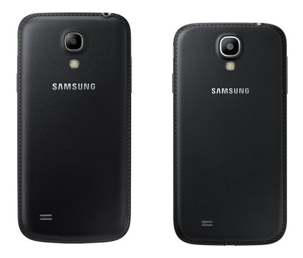 Tapa Trasera Samsung Galaxy S4 Cuero I Negras 1