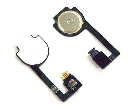 Flex Botón Home I iPhone 4 - 4s I Completo I Negro I Blanco 1