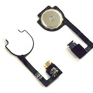 Flex Botón Home I iPhone 4 - 4s I Completo I Negro I Blanco